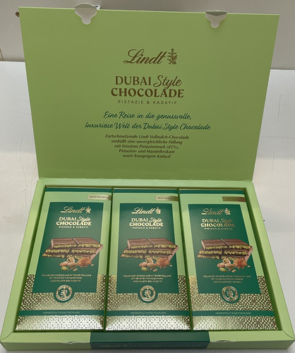 Lindt dubai style chocolate - lindt,